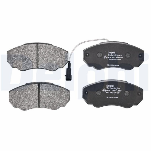 DELPHI Bremsbelagsatz, Scheibenbremse