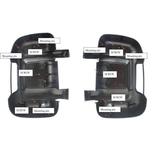 VAN WEZEL Abdeckung, Au&szlig;enspiegel * HAGUS *