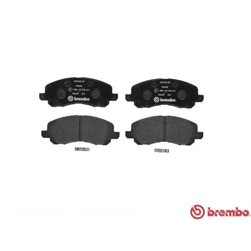 BREMBO Bremsbelagsatz, Scheibenbremse PRIME LINE