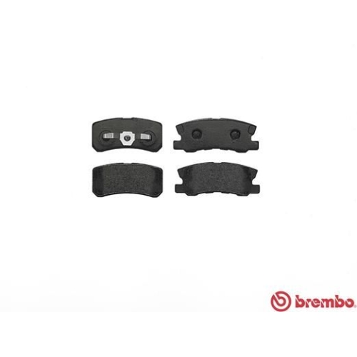 BREMBO Bremsbelagsatz, Scheibenbremse PRIME LINE