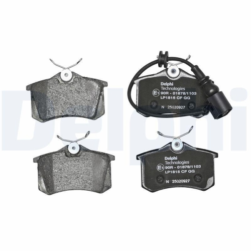 DELPHI Bremsbelagsatz, Scheibenbremse
