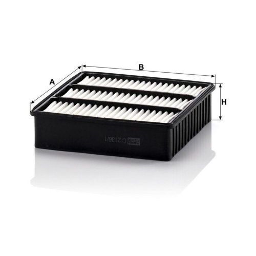 MANN-FILTER Luftfilter