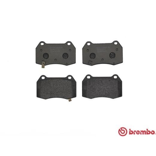 BREMBO Bremsbelagsatz, Scheibenbremse PRIME LINE