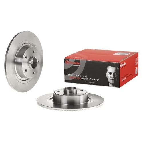 BREMBO Bremsscheibe PRIME LINE - With Bearing Kit