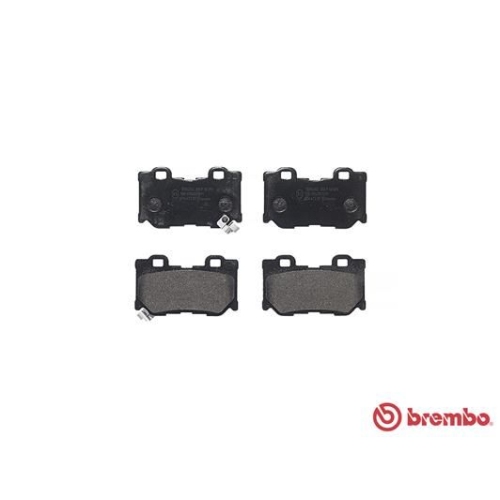 BREMBO Bremsbelagsatz, Scheibenbremse PRIME LINE