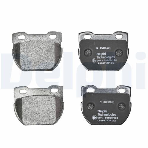 DELPHI Bremsbelagsatz, Scheibenbremse