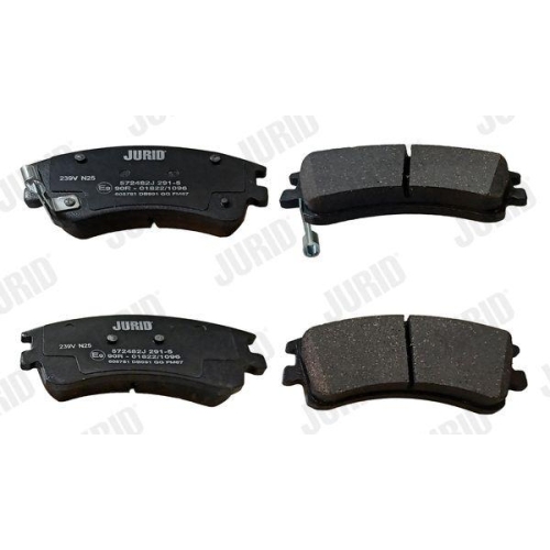 JURID Bremsbelagsatz, Scheibenbremse