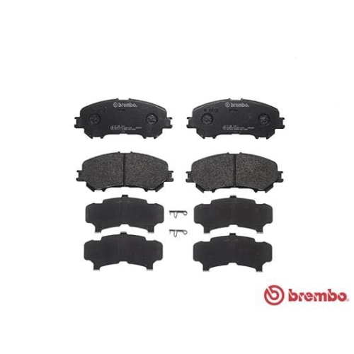 BREMBO Bremsbelagsatz, Scheibenbremse PRIME LINE