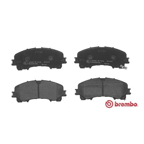 BREMBO Bremsbelagsatz, Scheibenbremse PRIME LINE