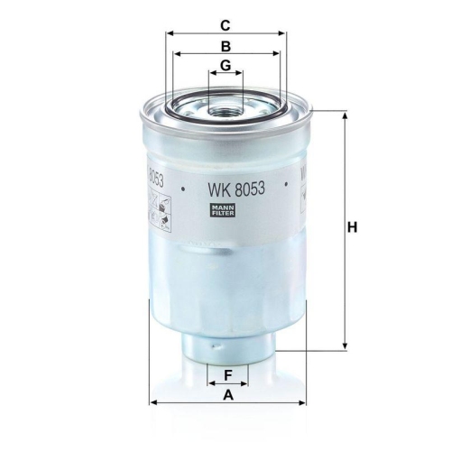 MANN-FILTER Kraftstofffilter