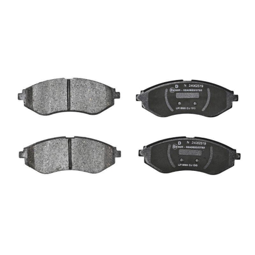 DELPHI Bremsbelagsatz, Scheibenbremse