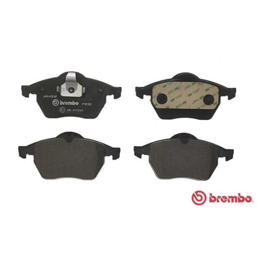 BREMBO Bremsbelagsatz, Scheibenbremse PRIME LINE