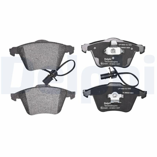 DELPHI Bremsbelagsatz, Scheibenbremse