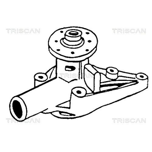 TRISCAN Wasserpumpe, Motorkühlung