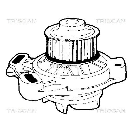 TRISCAN Wasserpumpe, Motorkühlung