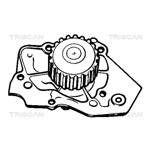 TRISCAN Wasserpumpe, Motorkühlung