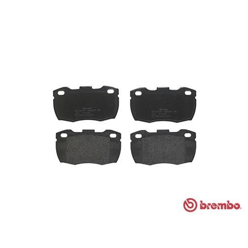 BREMBO Bremsbelagsatz, Scheibenbremse PRIME LINE