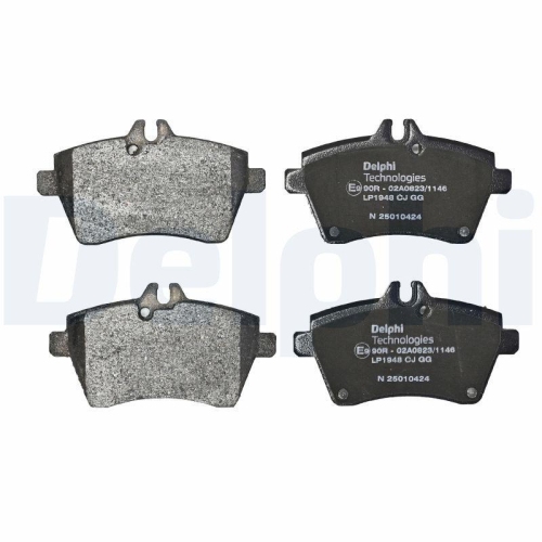 DELPHI Bremsbelagsatz, Scheibenbremse