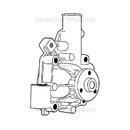 TRISCAN Wasserpumpe, Motorkühlung