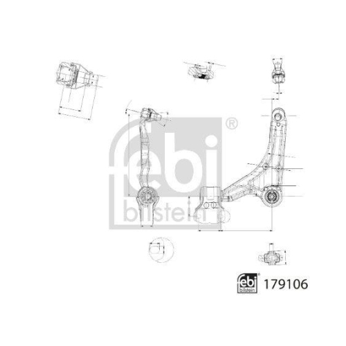 FEBI BILSTEIN Lenker, Radaufhängung