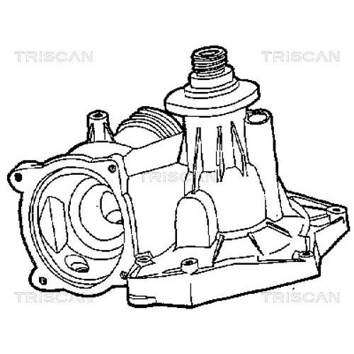 TRISCAN Wasserpumpe, Motorkühlung