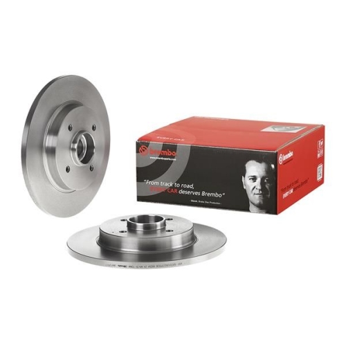 BREMBO Bremsscheibe PRIME LINE - With Bearing Kit