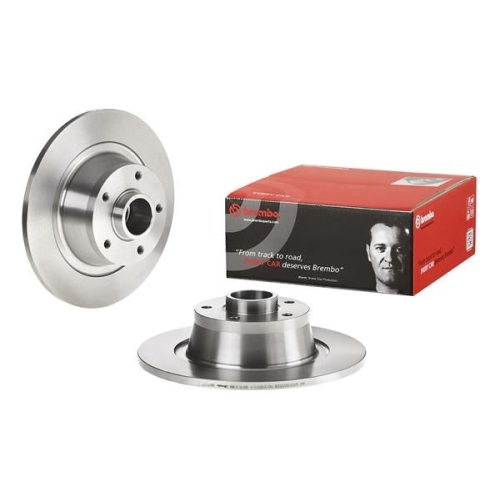 BREMBO Bremsscheibe PRIME LINE - With Bearing Kit