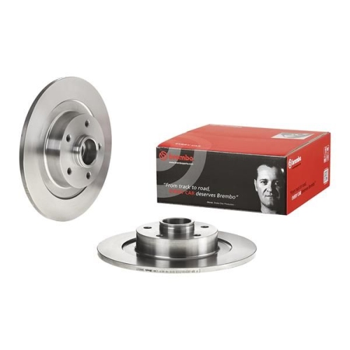 BREMBO Bremsscheibe PRIME LINE - With Bearing Kit