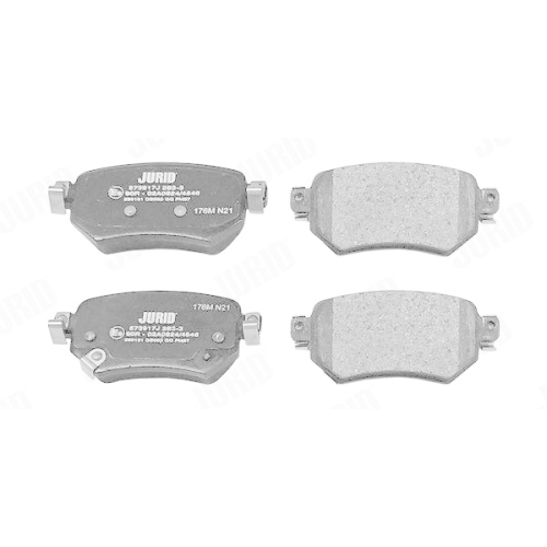 JURID Bremsbelagsatz, Scheibenbremse