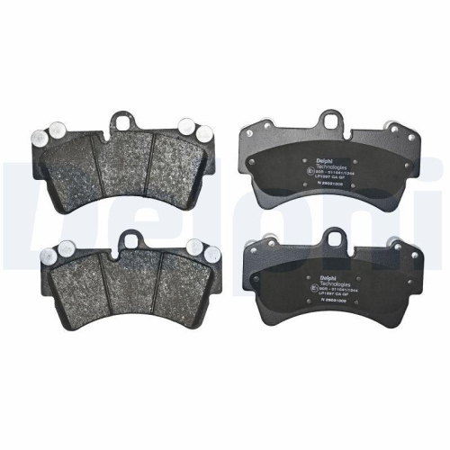 DELPHI Bremsbelagsatz, Scheibenbremse