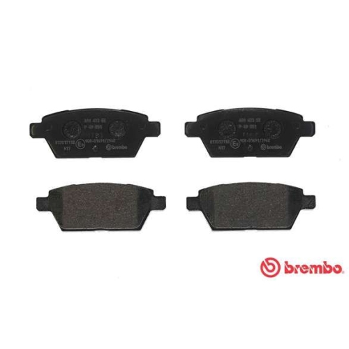 BREMBO Bremsbelagsatz, Scheibenbremse PRIME LINE