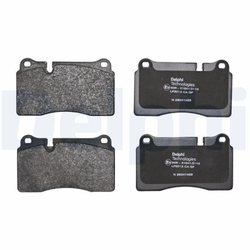DELPHI Bremsbelagsatz, Scheibenbremse