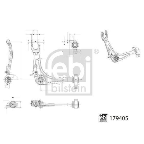 FEBI BILSTEIN Lenker, Radaufhängung