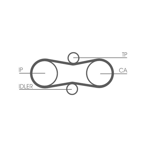 CONTINENTAL CTAM Zahnriemen