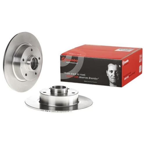 BREMBO Bremsscheibe PRIME LINE - With Bearing Kit