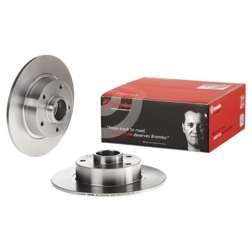 BREMBO Bremsscheibe PRIME LINE - With Bearing Kit