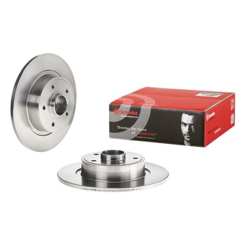 BREMBO Bremsscheibe PRIME LINE - With Bearing Kit