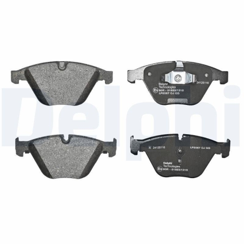 DELPHI Bremsbelagsatz, Scheibenbremse