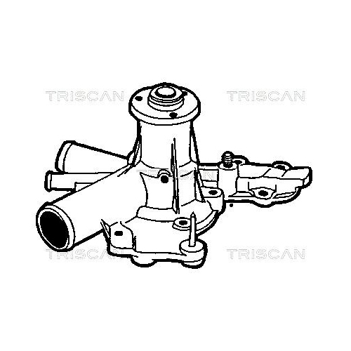 TRISCAN Wasserpumpe, Motorkühlung