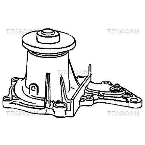 TRISCAN Wasserpumpe, Motorkühlung