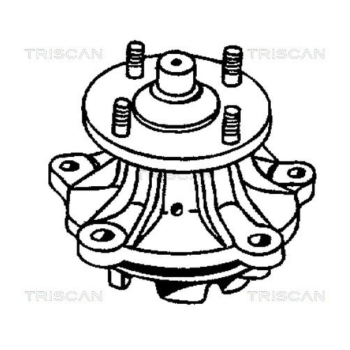 TRISCAN Wasserpumpe, Motorkühlung