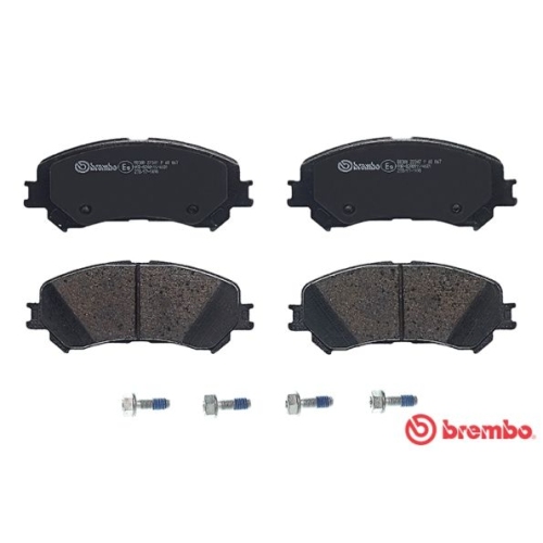 BREMBO Bremsbelagsatz, Scheibenbremse PRIME LINE