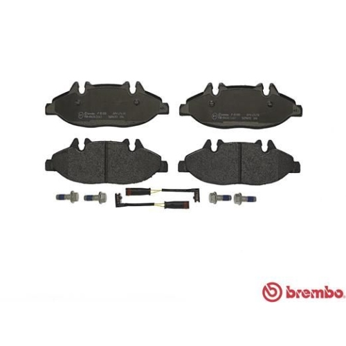 BREMBO Bremsbelagsatz, Scheibenbremse PRIME LINE