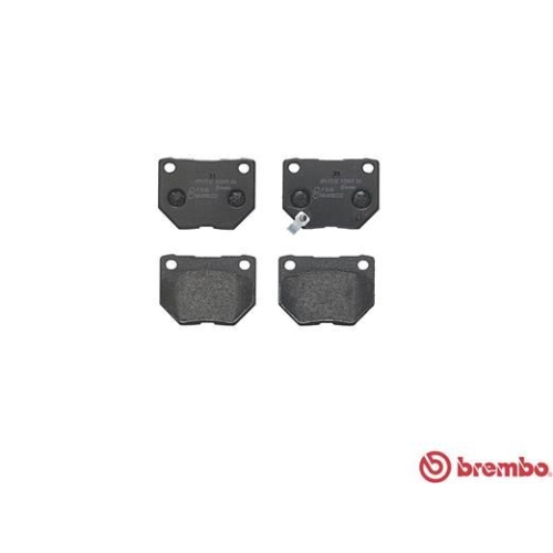 BREMBO Bremsbelagsatz, Scheibenbremse PRIME LINE