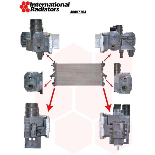 VAN WEZEL K&uuml;hler, Motork&uuml;hlung