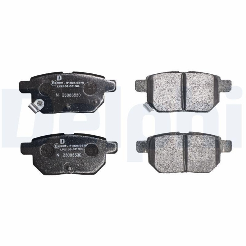 DELPHI Bremsbelagsatz, Scheibenbremse