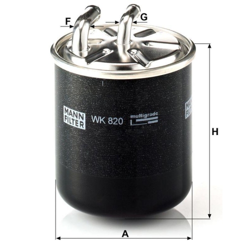 MANN-FILTER Kraftstofffilter