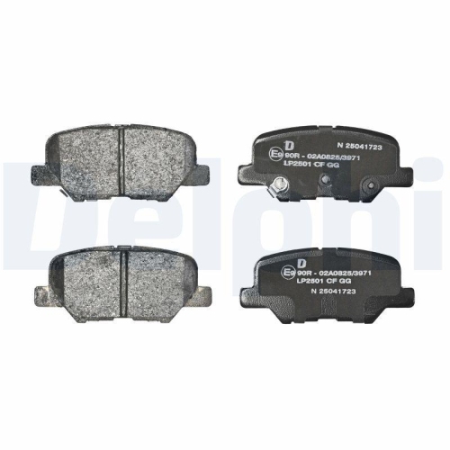 DELPHI Bremsbelagsatz, Scheibenbremse