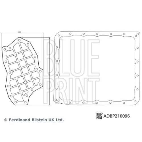 BLUE PRINT Hydraulikfiltersatz, Automatikgetriebe