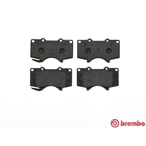 BREMBO Bremsbelagsatz, Scheibenbremse PRIME LINE